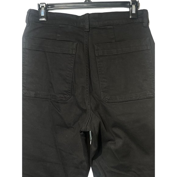 Everlane The Straight Leg Crop Jeans in Black Short - Picture 7 of 10